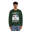 Santa Naughty Christmas Sweatshirt For Men