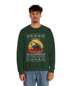 Possum Life Christmas Sweatshirt For Men