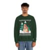 Squirrel Lover Santa Hat Animals Christmas Sweatshirt For Men