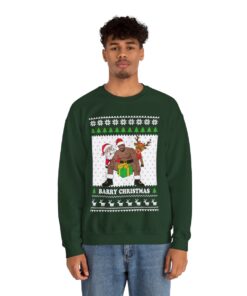Barry Christmas Barry Wood Christmas Sweatshirt For Men
