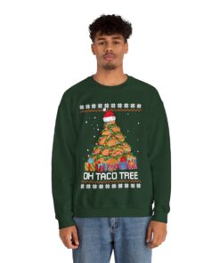Oh Taco Tree Christmas Sweatshirt For Men