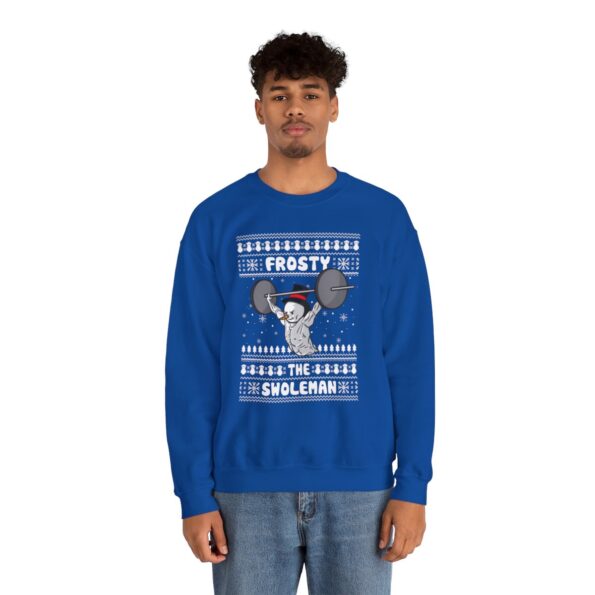 Swoleman Frosty Ugly Xmas Sweatshirt Adults