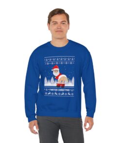 Funny Santa Ugly Christmas Sweatshirt For Unisex