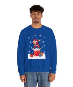 Dabbing Santa Ugly Christmas Sweatshirt