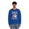 Dont Stop Believin African American Santa Claus Ugly Xmas Sweatshirt
