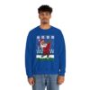Golfer Santa Ugly Xmas Sweatshirt