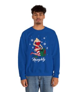 Naughty Ugly Xmas Sweatshirt Adults