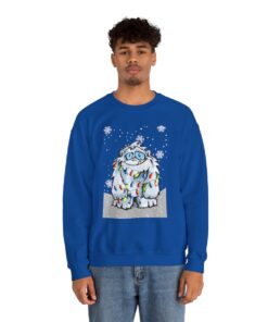 Yeti Christmas Sweatshirt Ugly