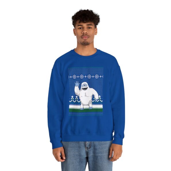 Abominable Snowman Ugly Xmas Sweatshirt