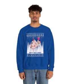 Santa Sexy Dance Ugly Christmas Sweatshirt
