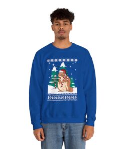 Merry Squirrelmas Ugly Xmas Sweatshirt
