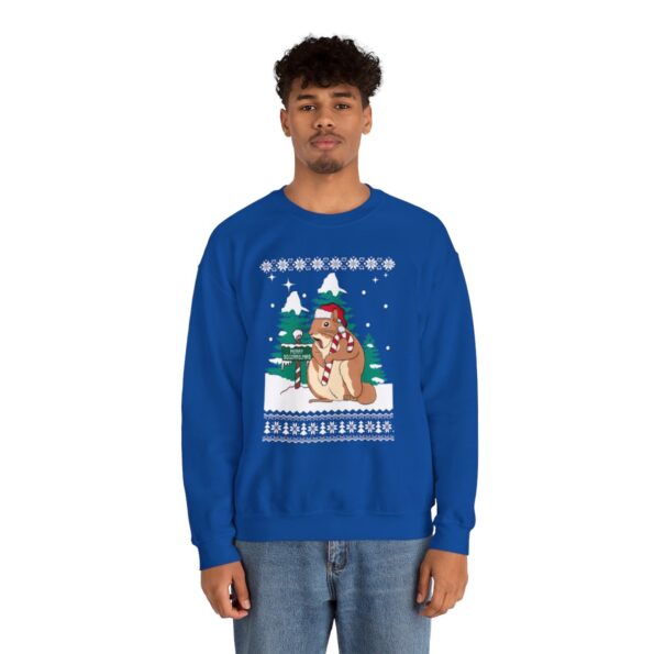 Merry Squirrelmas Ugly Xmas Sweatshirt