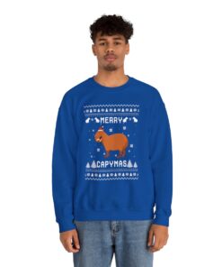 Merry Capymas Ugly Xmas Sweatshirt
