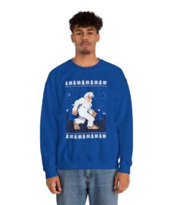 Yeti Abominable Snowman Ugly Xmas Sweatshirt