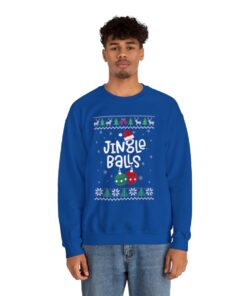 Jingle Balls Ugly Christmas Sweatshirts For Mens