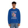 It's Christmas Screaming Raccoon Ugly Christmas Sweater