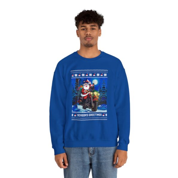 Season's Greeting Santa Ugly Xmas Sweatshirt