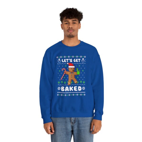 Let's Get Baked Gingerbread Ugly Xmas Sweatshirt