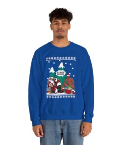 Big Nick Energy Santa Barry Wood Ugly Xmas Sweatshirt