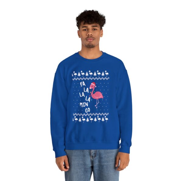 Fa La La Flamingo Ugly Xmas Sweatshirt