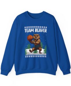 Team Beaver Ugly Xmas Sweatshirt