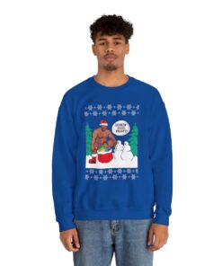 Surprising Frosty Barry Wood Christmas Sweatshirt Ugly