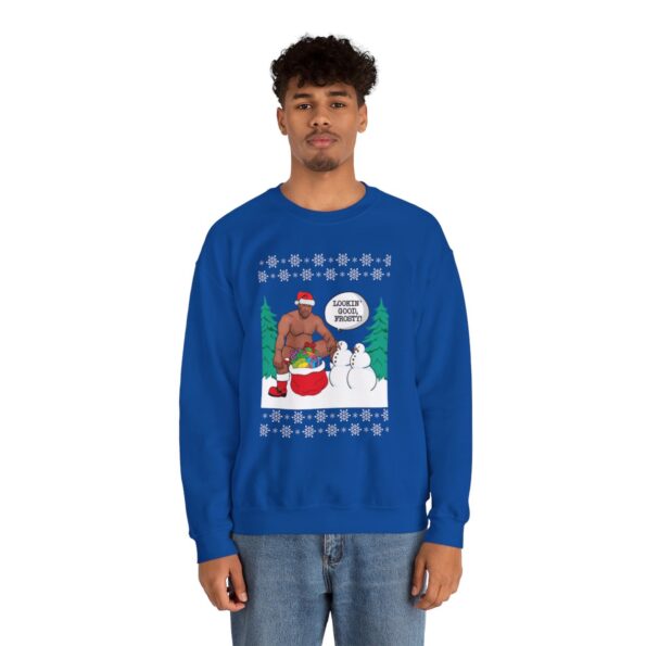 Surprising Frosty Barry Wood Christmas Sweatshirt Ugly