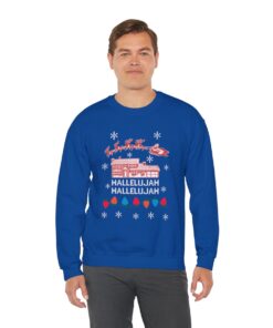 Hallelujah Christmas Vacation Ugly Xmas Sweatshirt
