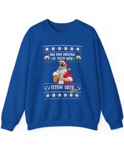 Festive Beer Funny Ugly Christmas Sweatshirt For Unisex 31