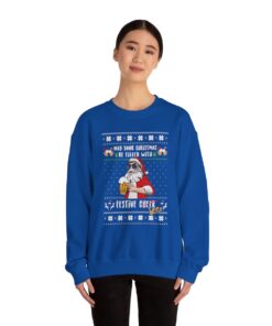 Festive Beer Funny Ugly Christmas Sweatshirt For Unisex 32