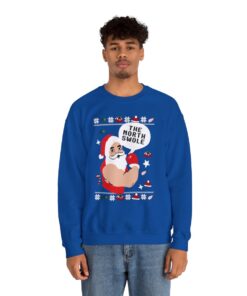 Welcome To North Swole Ugly Xmas Sweatshirt