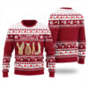 All I Want For Christmas Is Dirty Ugly Sweater Cardinal Red