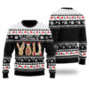 All I Want For Christmas Is Naughty Ugly Sweater Black