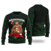 Barry Wood Ugly Sweater Forest Green