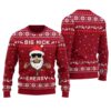 Big Nick Energy Ugly Christmas Sweater Cardinal Red