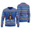 Brew Dolph Drinking Beer Funny Ugly Christmas Sweater Royal