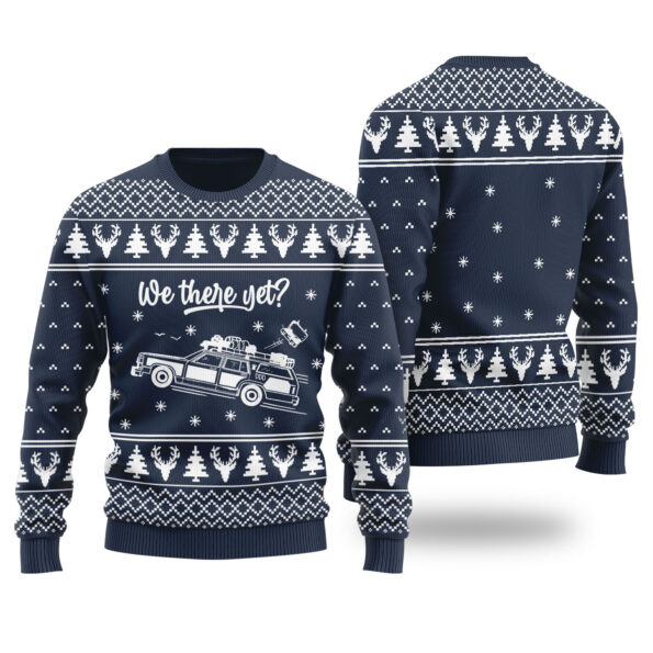 Christmas Vacation Christmas Sweater Navy