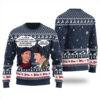 Clark And Eddie Christmas Vacation Christmas Sweater Navy