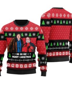 Cousin Eddie Christmas Vacation Ugly Sweater Black