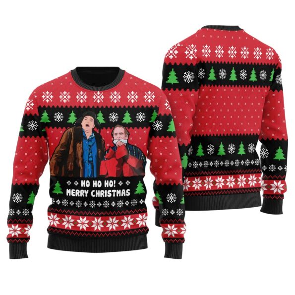 Cousin Eddie Christmas Vacation Ugly Sweater Black