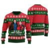 Cousin Eddie Christmas Vacation Ugly Sweater Forest Green