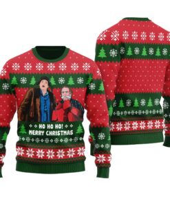 Cousin Eddie Christmas Vacation Ugly Sweater Forest Green