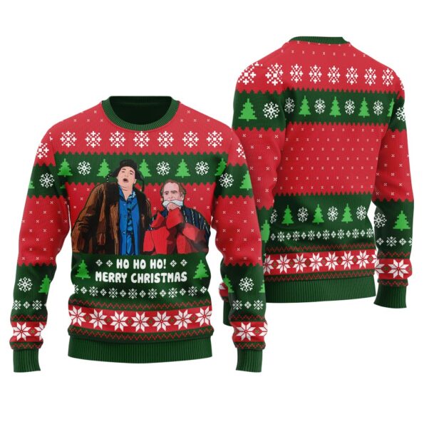 Cousin Eddie Christmas Vacation Ugly Sweater Forest Green