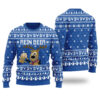Cute Rein Beer Ugly Christmas Sweater Royal