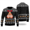 Dirty Ugly Christmas Sweater Black