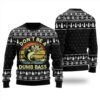 Don't Be A Dumb Bass Ugly Christmas Sweater Black