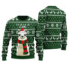 FA LA LA LA Ugly Sweater Forest Green