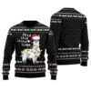 Fa La La Larma Ugly Sweater Black