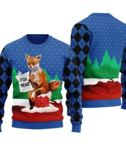 Fox News Ugly Christmas Sweater Royal