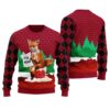 Fox News Ugly Sweater Cardinal Red